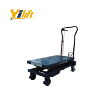 PKT20 hand single scissor hydraulic scissor lift table platform 200kg